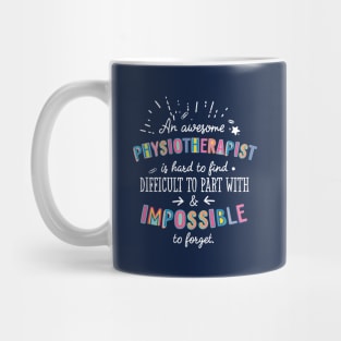 An awesome Physiotherapist Gift Idea - Impossible to Forget Quote Mug